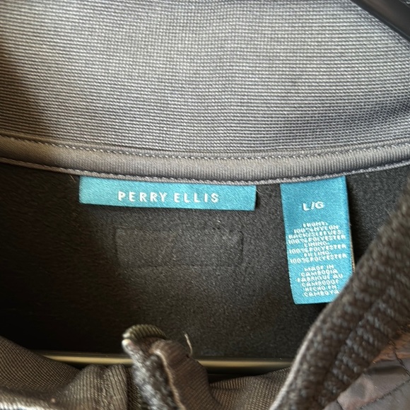 Perry Ellis Black Lightweight Jacket - Picture 2 of 4